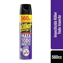 KILLER - INSECTICIDA TODO INSECTO 560 CC.