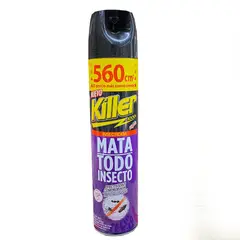 KILLER - INSECTICIDA TODO INSECTO  KILLER 560 CC.