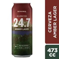 KILOMETRO 24.7 - CERVEZA AMBER  KM 24.7  4.5G 473X1 CC