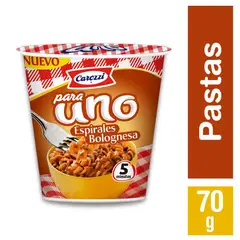 CAROZZI - PASTA PARA UNO BOLOGNESA 70 GR