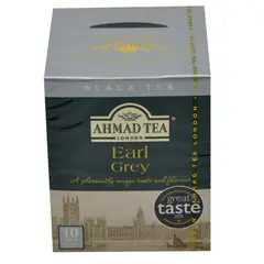 AHMAD - TE NEGRO EARL GREY 10 UND