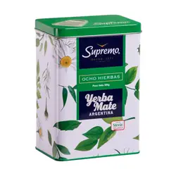 SUPREMO - Yerba Mate Ocho Hierbas Lata Supremo 500 g