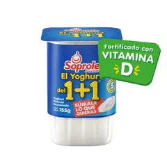 SOPROLE - Yoghurt del 1+1