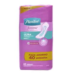 PLENITUD FEMME - TOALLA ULTRA  PLENITUD FEMME 40 UN