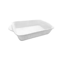 CASA JOVEN - Fuente Para Horno Blanca 4,1 litros