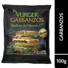 LA CRIANZA - Hamburguesa Vegetal de Garbanzos Veggie La Crianza 100 g