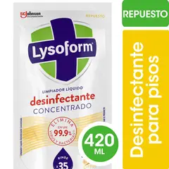 LYSOFORM - Repuesto Limpiador Líquido Desinfectante para Pisos Lysoform Cítrica 420 ml