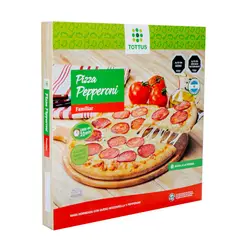 TOTTUS - Pizza Pepperoni Congelada 600 g