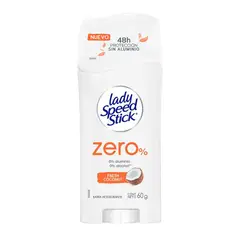 LADY SPEED STICK - Desodorante en Barra Lady Speed Stick Zero% Coconut 60 g