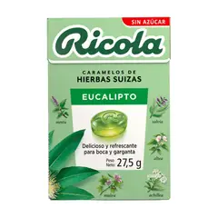 RICOLA - DULCE EUCALIPTUS SIN AZU 27.5 GR