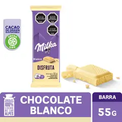 MILKA - CHOCO CKO BLANCO MILKA 55 GR