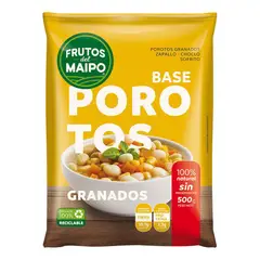 FRUTOS DEL MAIPO - Base de Porotos Granados Congelada 500 g
