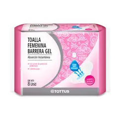 TOTTUS - Toallas Femeninas Barrera G