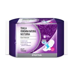 TOTTUS - Toalla Femenina Nocturna