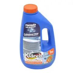KLAREN - DETERGENTE LAVAVAJILLAS POLVO 1 KG.