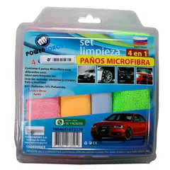 POWER FORCE - Set Panos Limpieza X 4