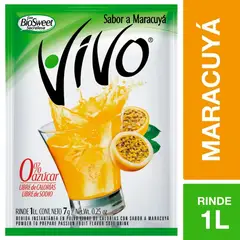VIVO - Bebida instantanea en polvo maracuya