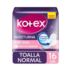 KOTEX - Toalla Normal Nocturna