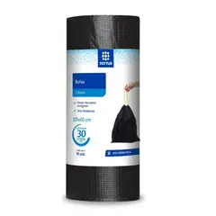 TOTTUS - BOLSA NEGRA 55X60CM S TOTTUS 40 UND