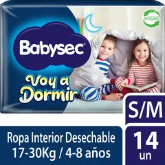 BABYSEC - Pañal Voy a Dormir