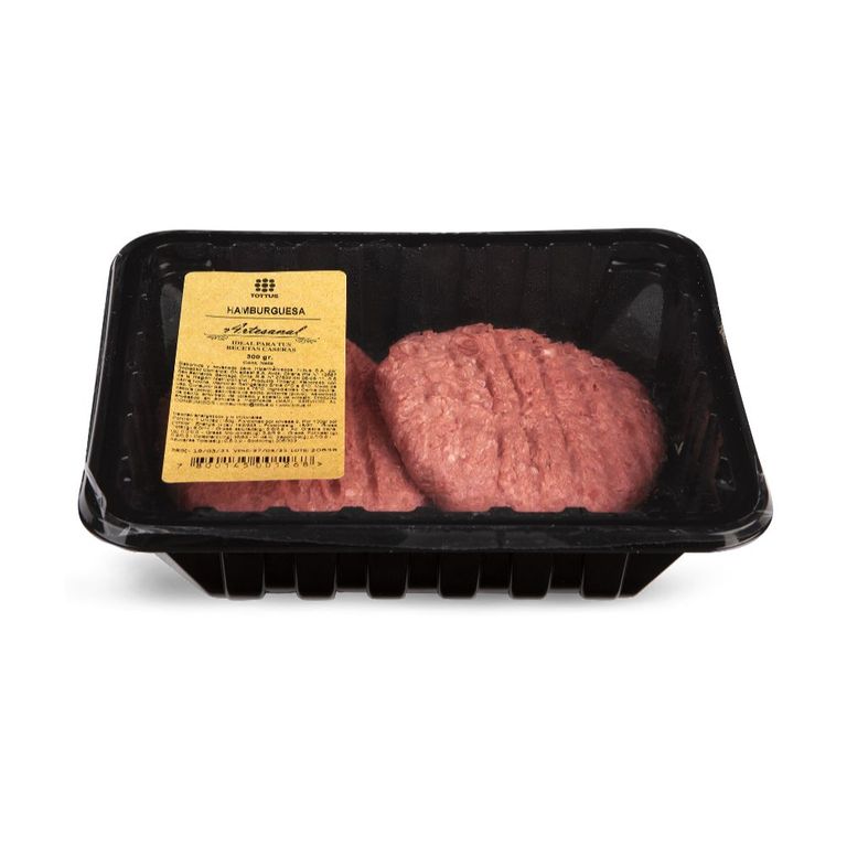 Hamburguesa Artesanal - Tottus - $3.000