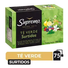 SUPREMO - Te Verde Surtido