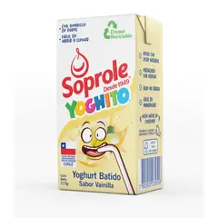 SOPROLE - Yoghurt Yoghito Sabor Vainilla Soprole 115 g