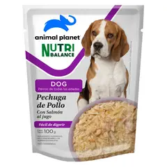 ANIMAL PLANET - Alimento Húmedo para Perro Sabor Pechuga Pollo 100 g