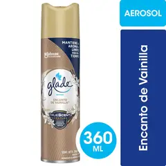GLADE - Desodorante Ambiental Glade Aerosol Vainilla 360 ml