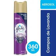 GLADE - Desodorante Aerosol Ambiental Glade Lavanda 360 ml