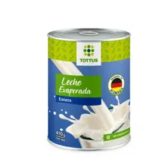 TOTTUS - Leche Evaporada 410 g