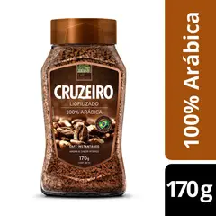 CRUZEIRO - Café Instantáneo Liofilizado Arábico 170 g