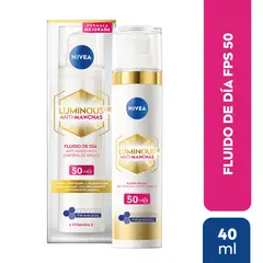 NIVEA - Fluido Antimanchas Facial Luminous Nivea Día 40 ml