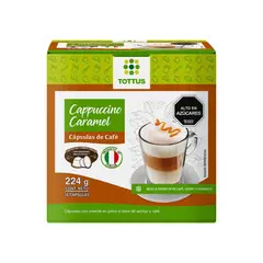 TOTTUS - Cápsula Cappuccino Caramel