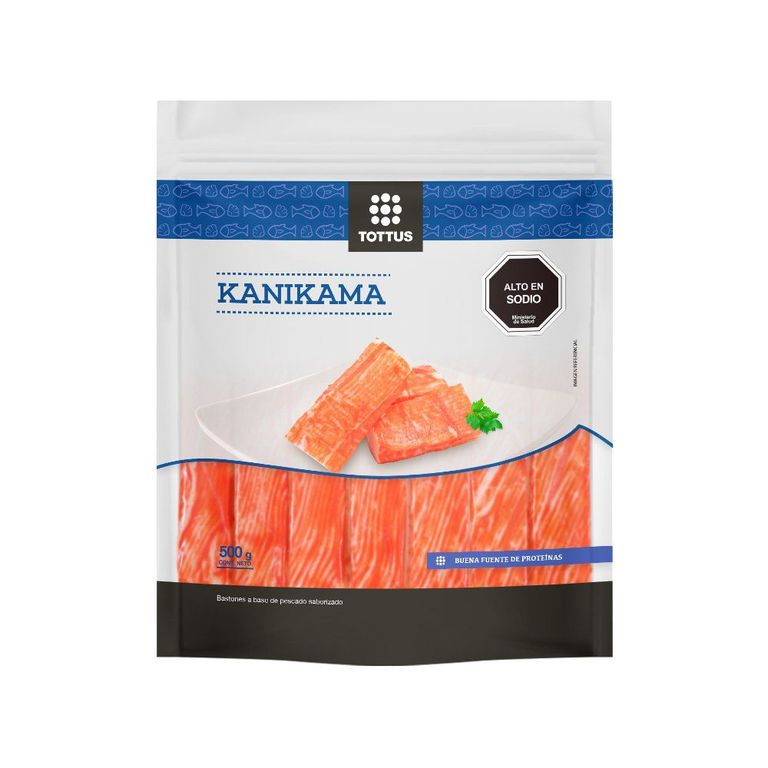 Kanikama Congelado Tottus 500 g - Tottus - $3.290