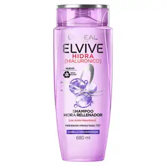 ELVIVE - Shampoo Elvive Hidra Hialurónico Cabello Seco 680 ml