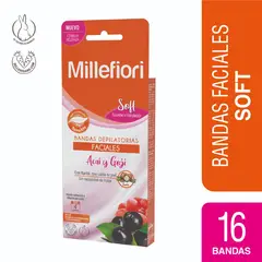MILLEFIORI - BANDAS FACIAL SOFT 5.3GR GR