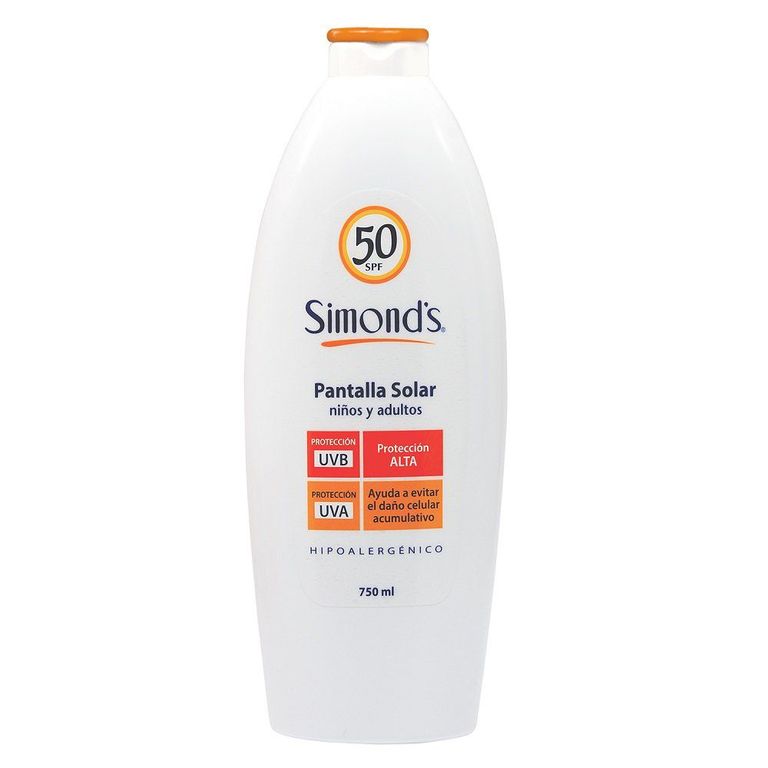 Protector Solar FPS 50 Simonds 750 ml