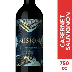 MISION BY MISIONES DE RENGO - Vino Cabernet Sauvignon 13,5° GL