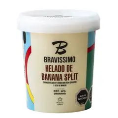 BRAVISSIMO - HELADO BANANA SPLIT 900 GR