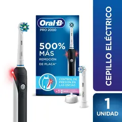 ORAL B - Cepillo de Dientes Eléctrico 2000 Oral-B Pro Un