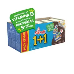 SOPROLE - Pack Yoghurt 1+1 Zucaritas + Cookies 5 x 140 g