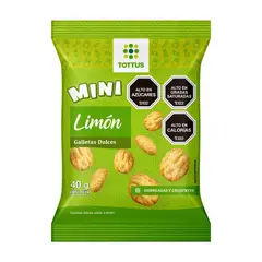 TOTTUS - Galleta Dulce Sabor Limón