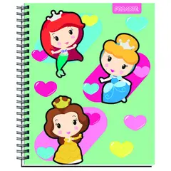 PROARTE - Cuaderno Universitario Princesa Kawaii 100 Hojas