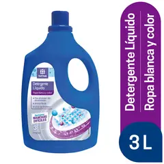 TOTTUS - Detergente Líquido Ropa Blanca y Color Botella