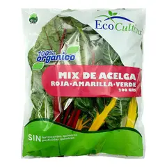 ECOCULTIVA - Mix de Acelga Orgánico Bolsa 200 g