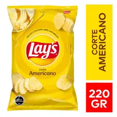 LAYS - PAPA BOLSA AMERICANA LAYS 220 UND