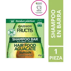 FRUCTIS - SHAMPOO AGUACATE BARRA FRUCTIS 60 GR