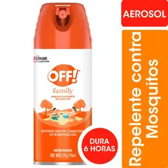 OFF - Repelente Aerosol para Mosquitos OFF! Family 170 ml