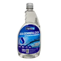 AGUACOL - Agua Desmineralizada Aguacol 1 Lt